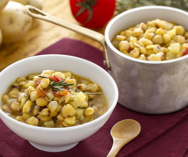 Sopa de almortas