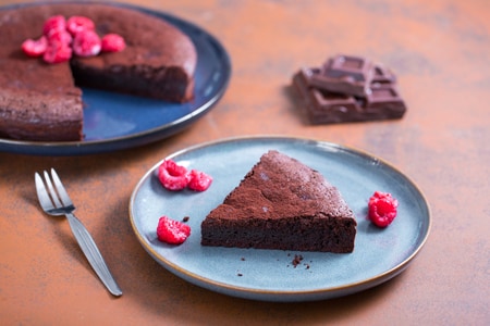 Tarta de chocolate sin harina