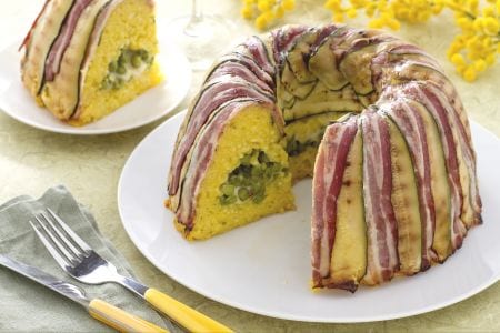 Rosca de arroz rellena