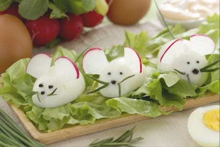 Ratones de huevos