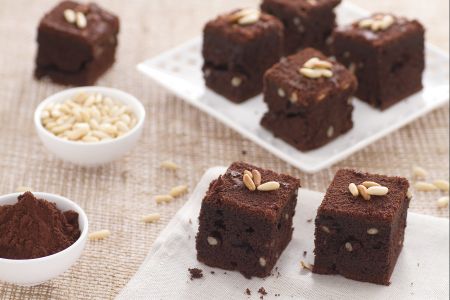 Cubitos dulces de chocolate y cerveza