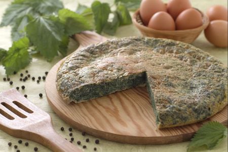 Tortilla de ortigas