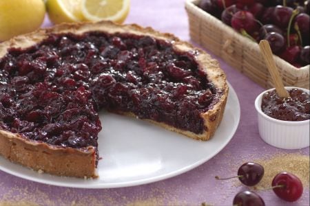 Tarta de guindas