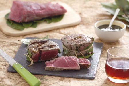 Filete con salsa amarga