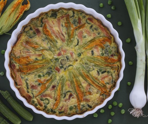 Clafoutis de salmón