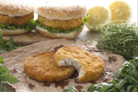 Hamburguesa de pescado