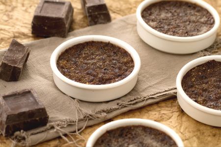 Crema catalana de chocolate