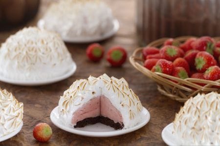 Mini baked Alaska