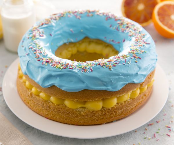 Tarta donuts