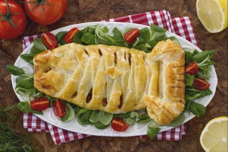 Filetes de dorada en jaula