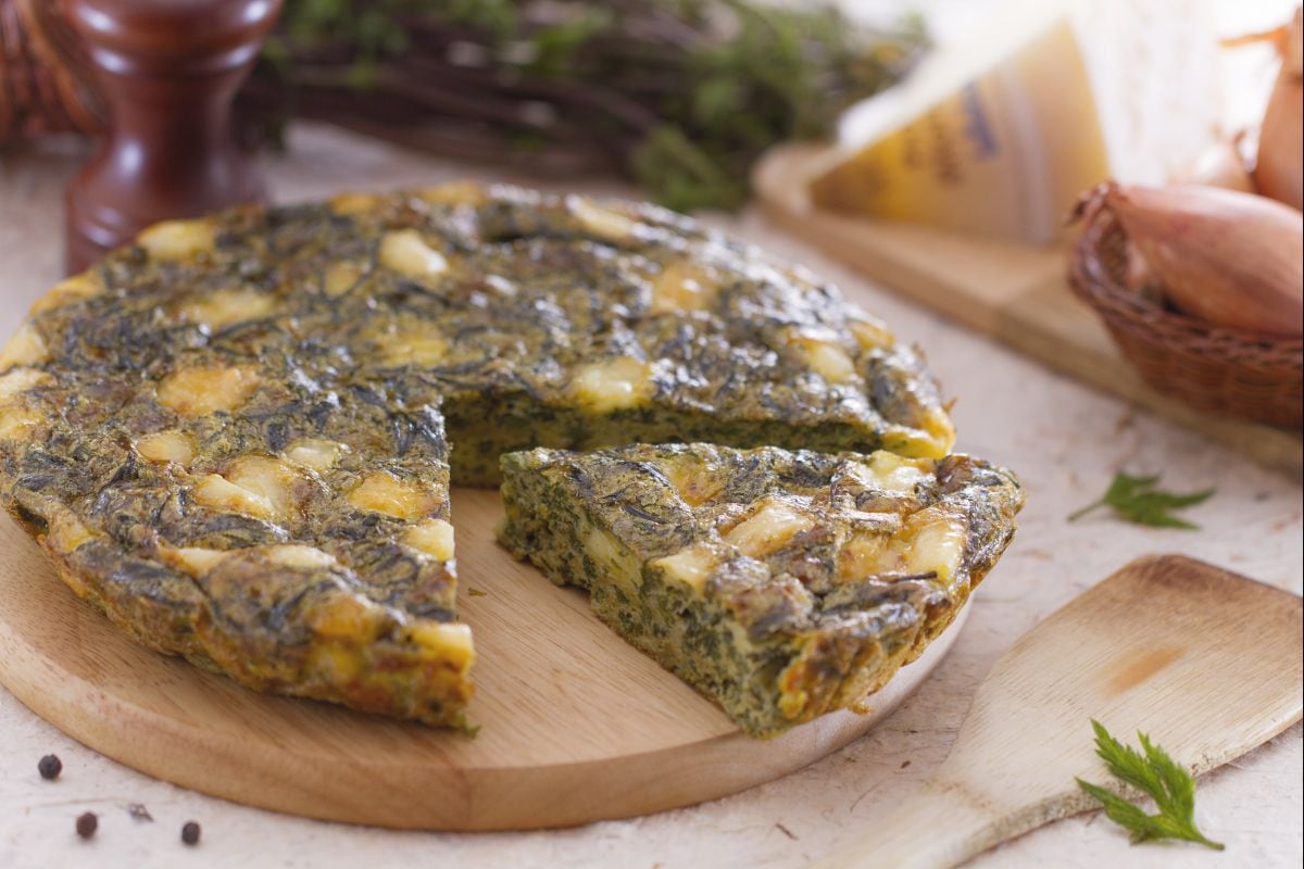 Tortilla de bruscandoli