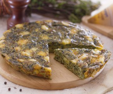 Tortilla de bruscandoli