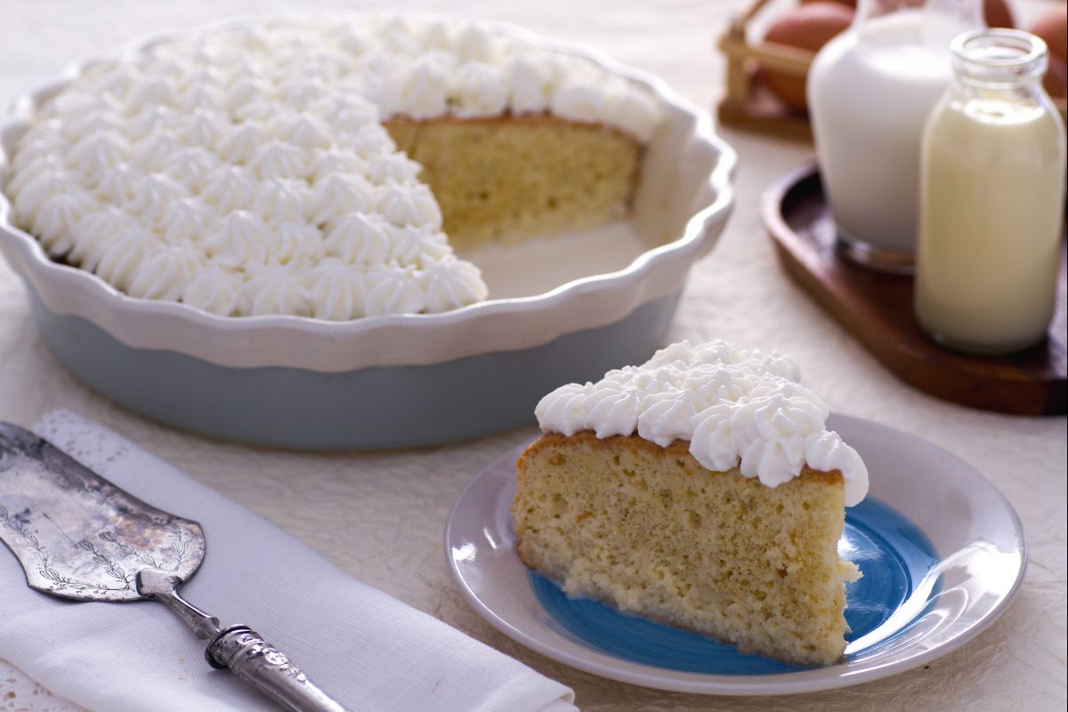 Pastel tres leches