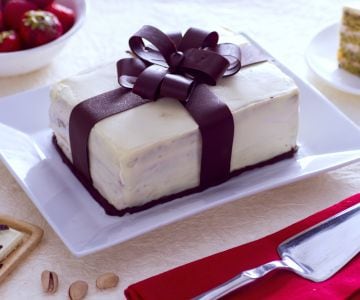 Tarta paquete regalo