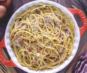 Carbonara al horno