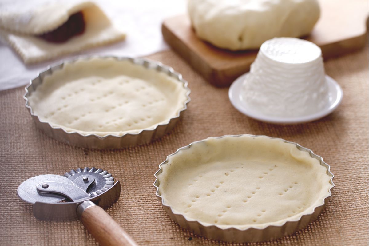 Masa quebrada con ricotta