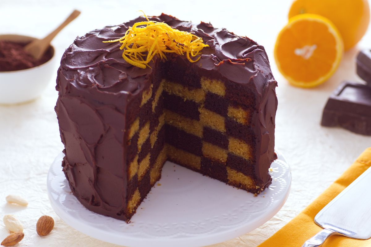 Tarta de ajedrez
