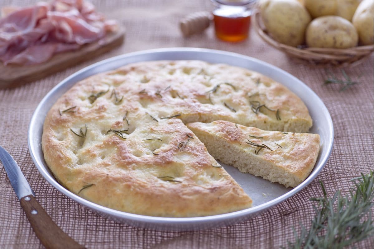 Focaccia de patatas
