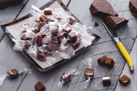Caramelos de toffee