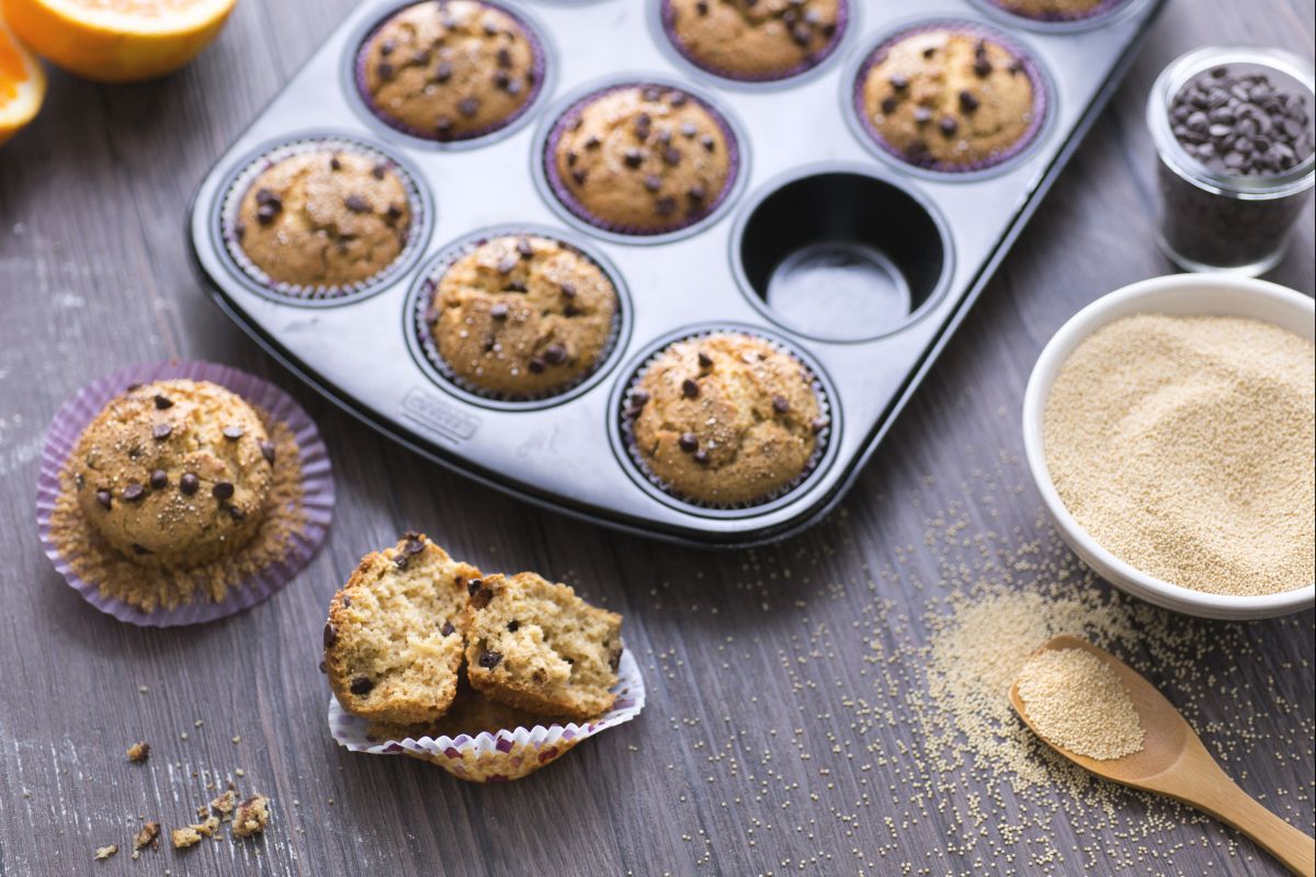 Muffin de amaranto