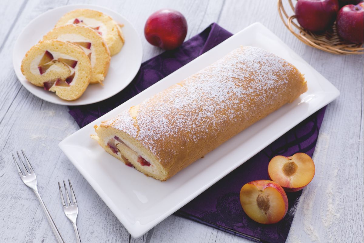 Rollo de ciruelas