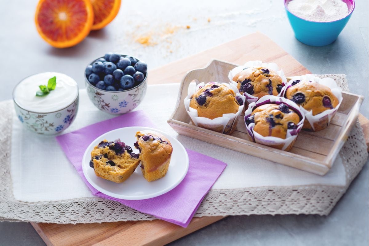 Muffin de espelta