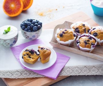 Muffin de espelta