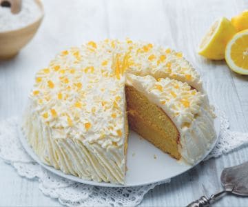 Tarta paraíso de limón