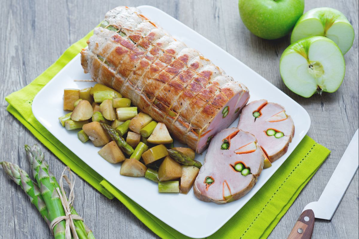 Lomo de cerdo relleno