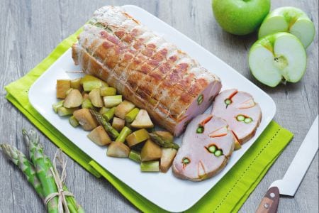 Lomo de cerdo relleno