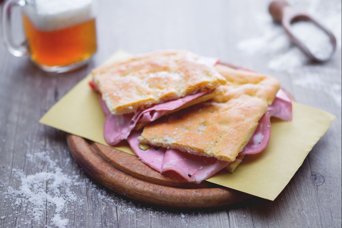 Pizza y mortazza