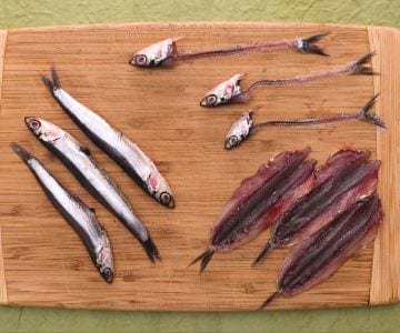 Cómo limpiar boquerones (anchoas)