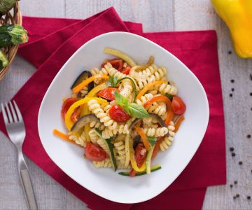 Fusilli a la jardinera