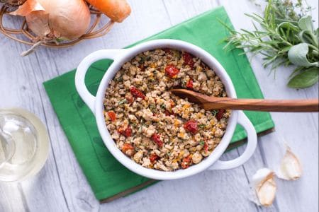 Ragú de pavo