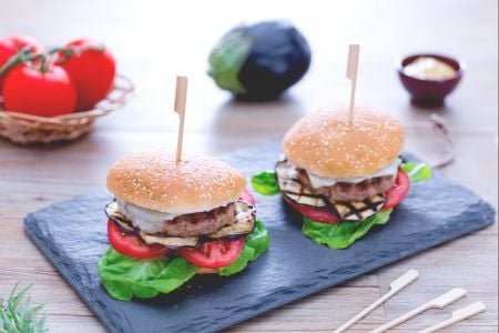 Hamburguesa de pavo