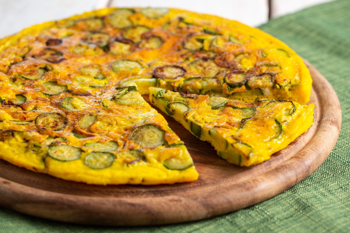 Tortilla de calabacín