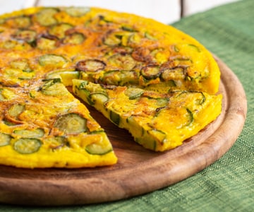 Tortilla de calabacín
