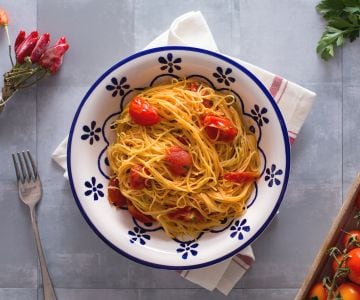 Tagliolini a las almejas fugitivas