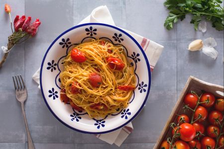 Tagliolini a las almejas fugitivas