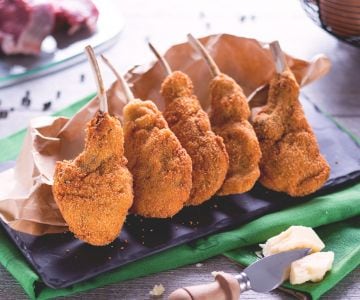 Chuletas de cordero fritas