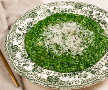 Risotto de ortigas