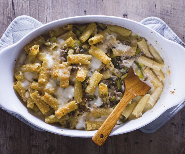 Pastel de espárragos