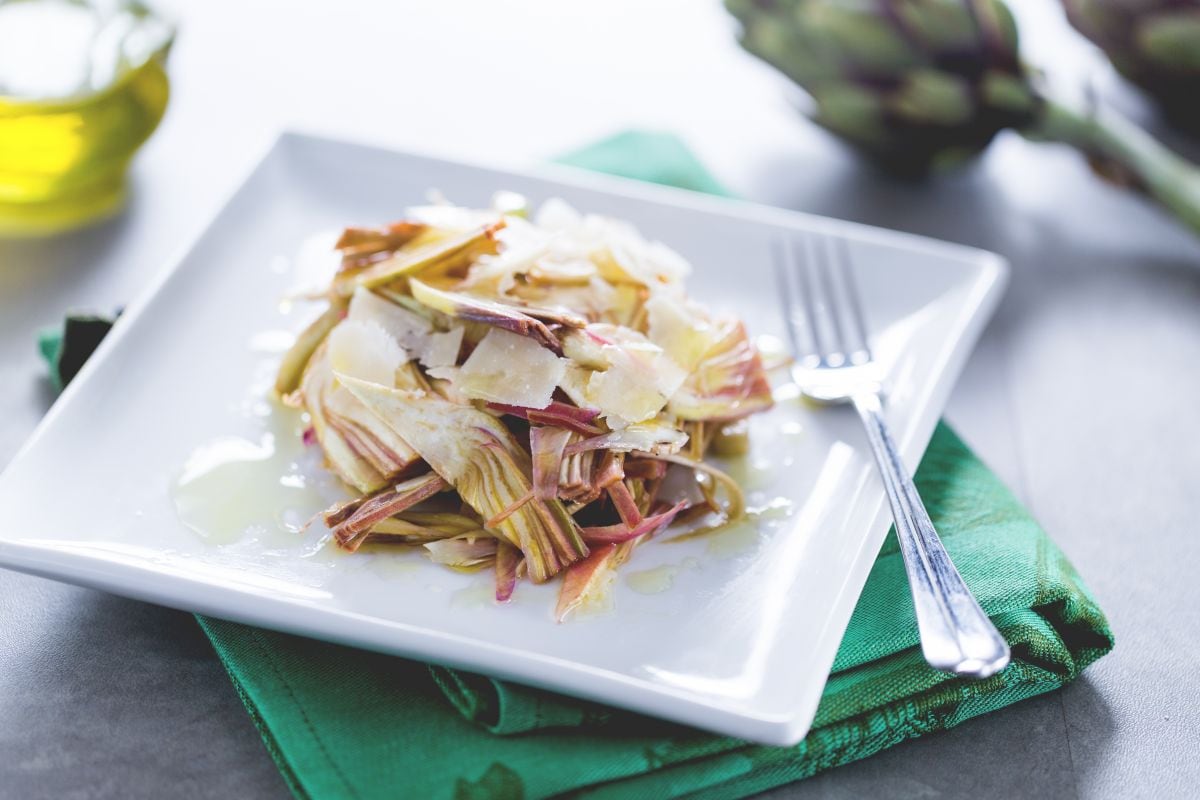 Ensalada de alcachofas