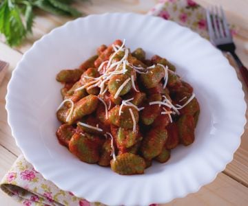 Ñoquis de ortiga