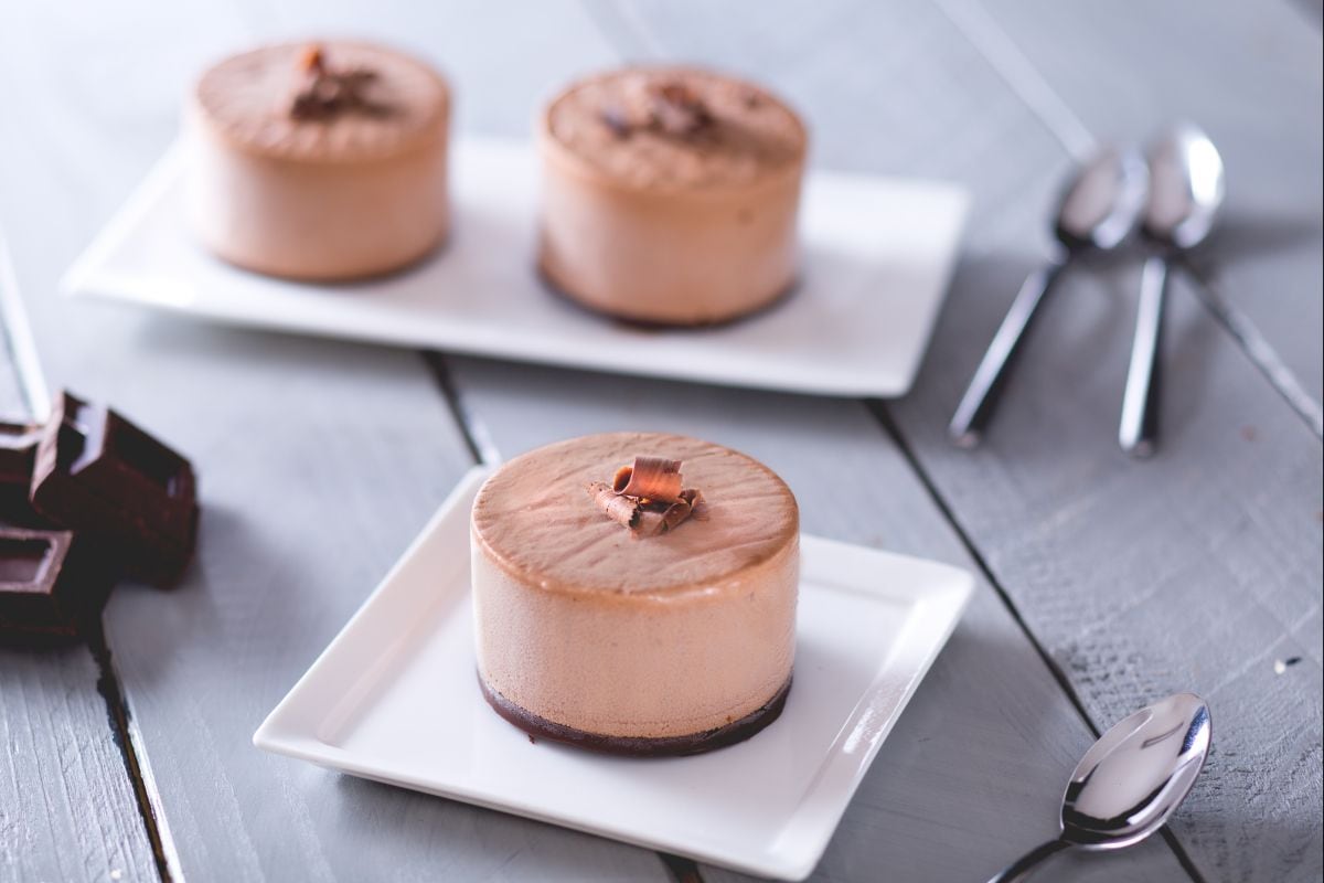 Semifrío de chocolate