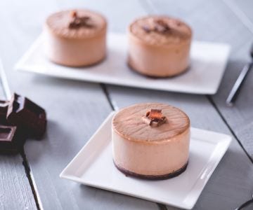 Semifrío de chocolate