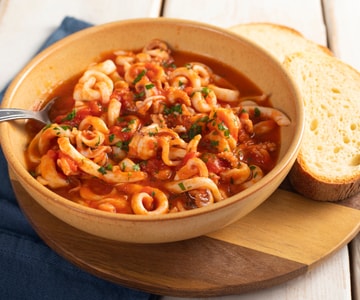 Calamares guisados