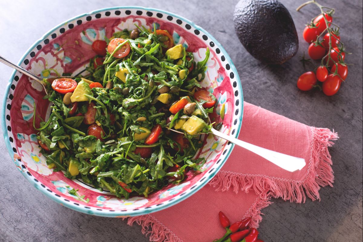 Ensalada con aguacate