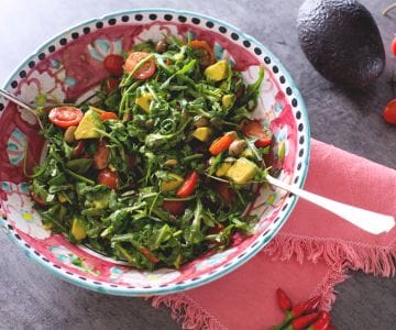Ensalada con aguacate