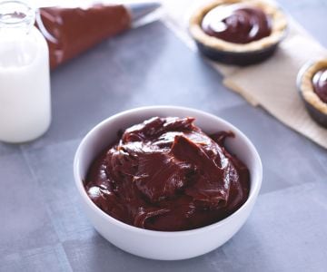 Ganache de chocolate con leche
